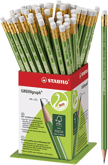 Stabilo Pencil HB Set with Eraser