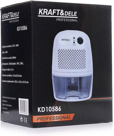 Kraft & Dele KD10586 Термоелектрически (Peltier) Влагоуловител 0.23lt
