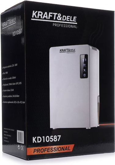Kraft & Dele KD10587 Αφυγραντήρας με Συμπιεστή 0.7lt