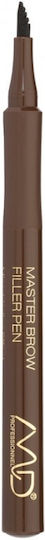 MD Professionnel Master Brow Pen for Eyebrows N.01 Grey Brown