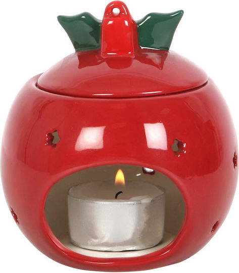 Difuzor de parfum din ceramică în formă de glob de Crăciun