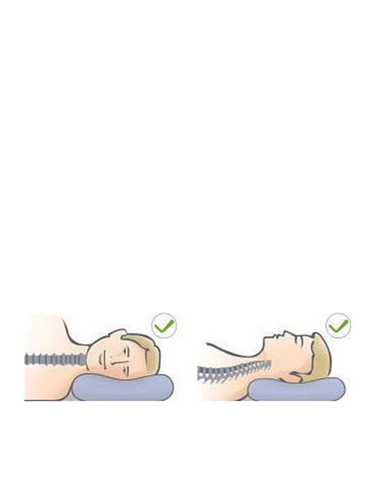 Alfa Care Μαξιλάρι Ύπνου Latex Ανατομικό 40x60x16cm