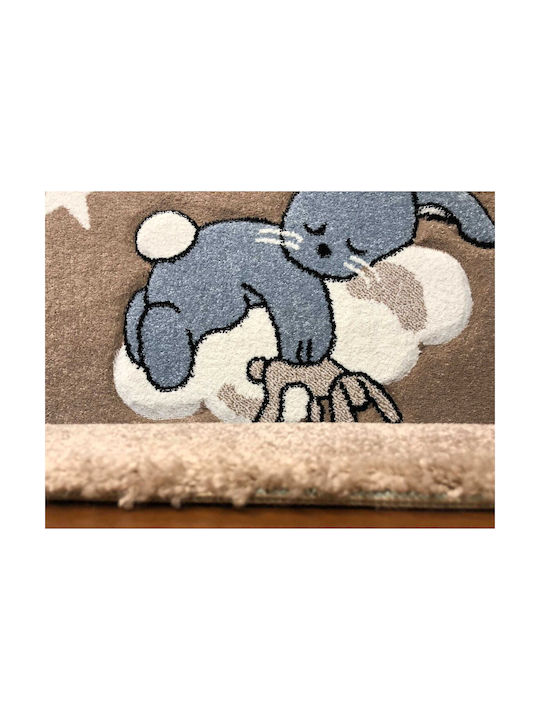 Kids Rug Albastru 70x150cm