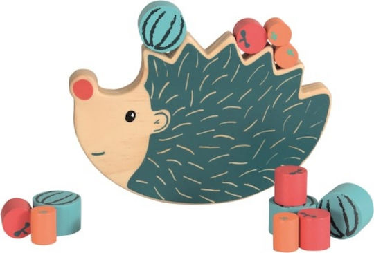 Egmont Stacking Toy Balance Game Hedgehog made of Wood for 36++ Months