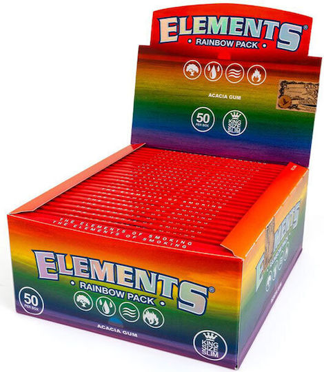 Elements Hârtie Pentru Țigarete Slim King Size 32 Foi De Hârtie 1 Bucată
