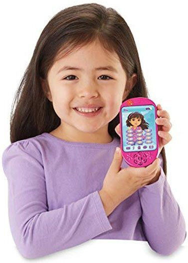 Fisher Price Παιχνίδι Τηλέφωνο Dora Smartphone με Ήχους για 24+ Μηνών