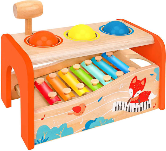 Globo Sirwood Educational Wooden Shape Xylophone 18+ Months