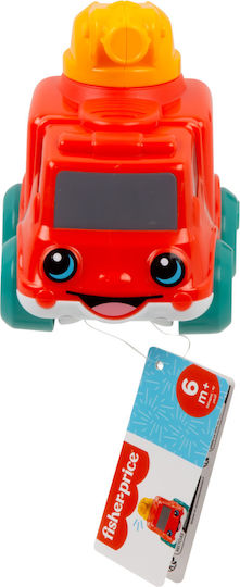 Mattel Push Along Chime And Ride Fire Truck για 6+ Μηνών