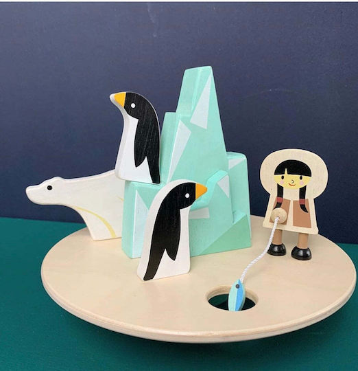 Tender Leaf Toys Stacking Toy Polar Circle made of Wood for 36++ Months