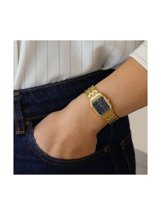 Gregio Watch with Gold Metal Bracelet