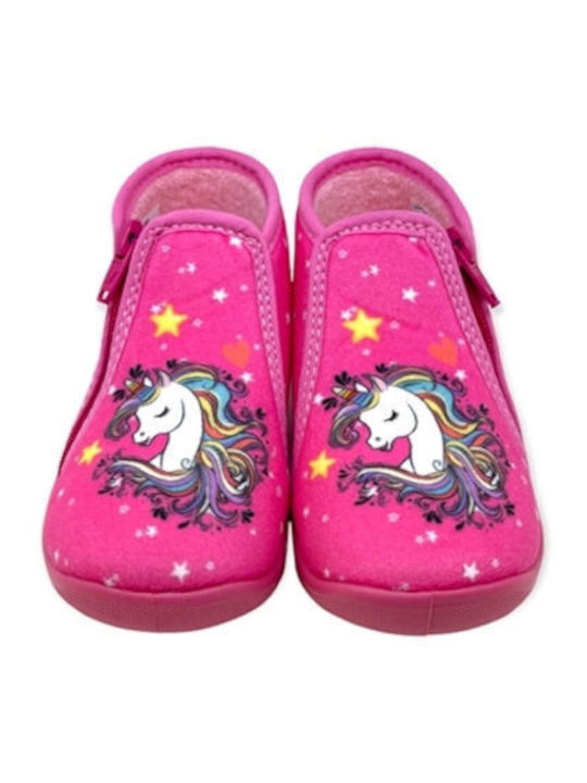 Comfy Anatomic Anatomic Kids Slippers Fuchsia