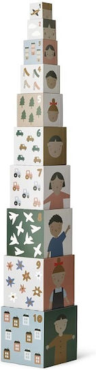 Liewood Stacking Toy Sorting Pyramid for 18++ Months