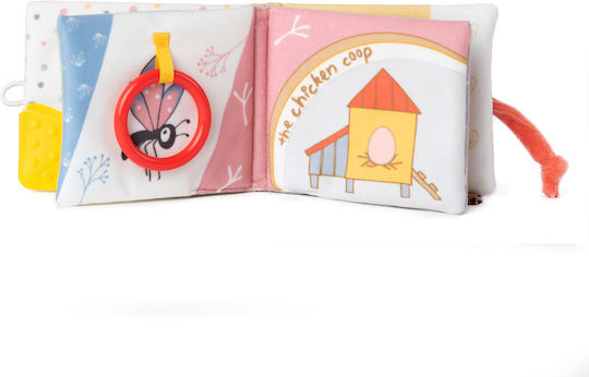 Amek Toys Activity Book Baby Book - Duck made of Fabric for 0++ Months