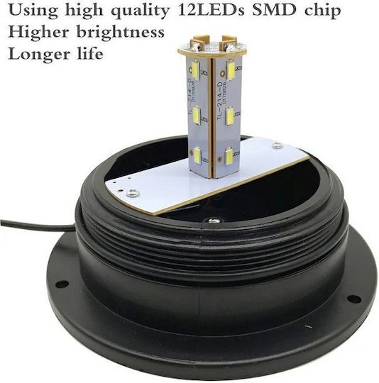 Raistar Car Beacon with Yellow Lighting