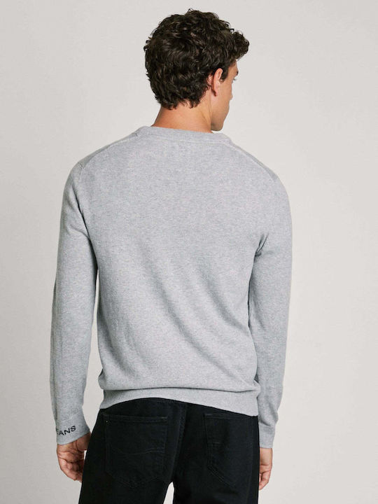 Grey Andre Long Sleeve Sweater Gray
