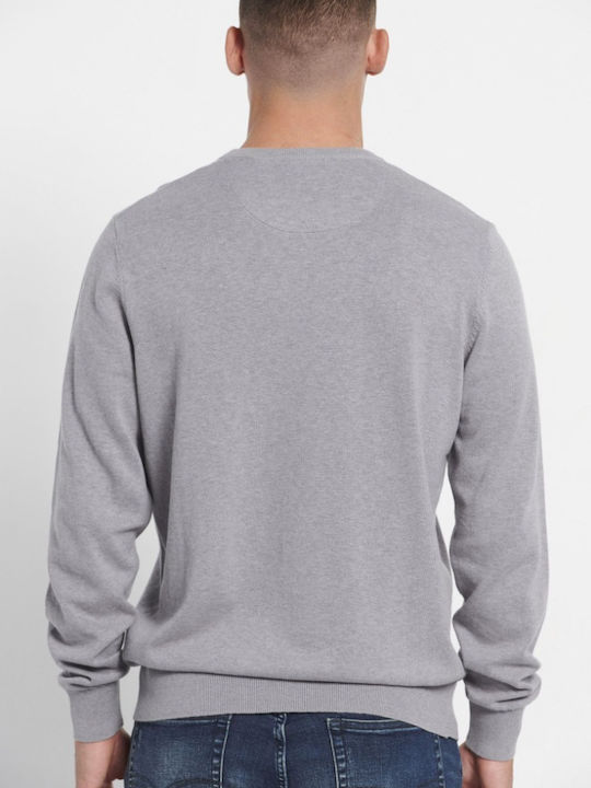 Long Sleeve Sweater Grey Melange
