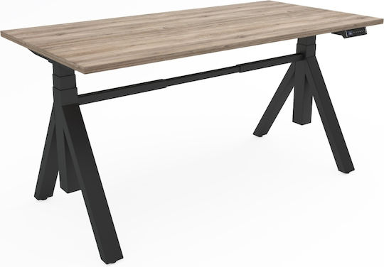 Electric Adjustable Desk Frame Action Desk Ypsilon Black 1075 1790x715x710 1170mm