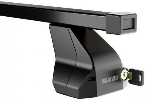 Menabo 130cm. (with Roof Rack Legs) Black
