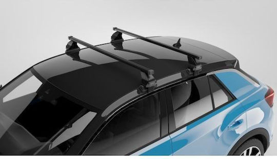 Menabo 130cm. (with Roof Rack Legs) Black