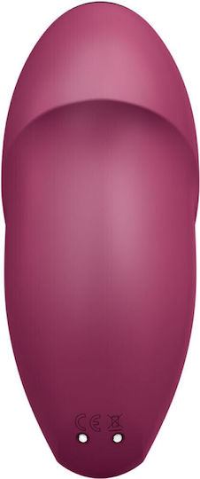 Satisfyer Tap & Climax 1 Κλειτοριδικός Δονητής 14.5cm Κόκκινος