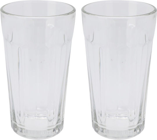 Excellent Houseware Set Gläser Wasser aus Glas 350ml 2Stück