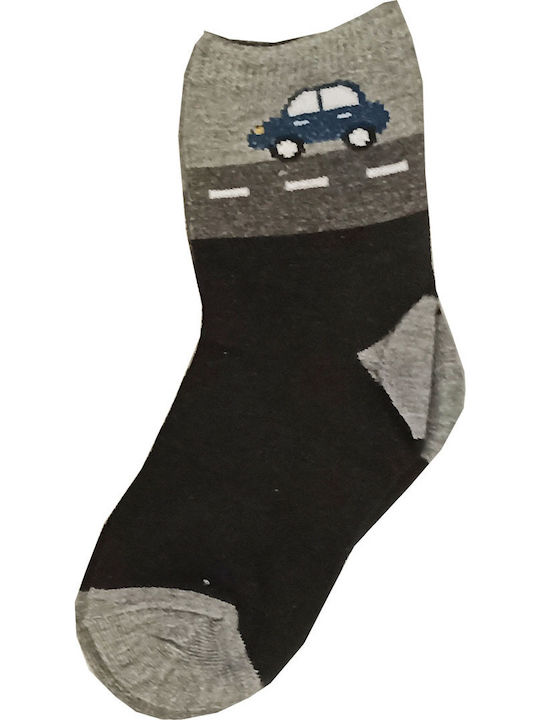 365 Charm Socks Παιδικές Κάλτσες Μπλέ - Γκρί 3 Ζευγάρια