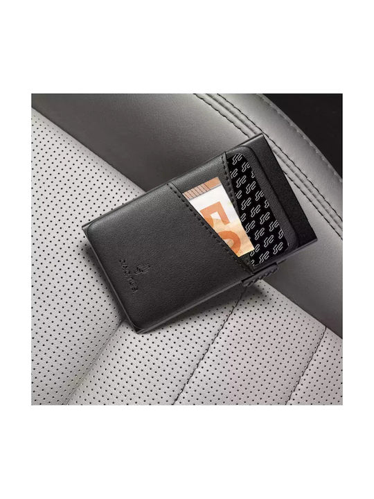 Portofel bărbătesc Carduri cu RFID Albastru