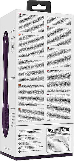 Vive Cato Δονητής Rabbit 21cm Purple