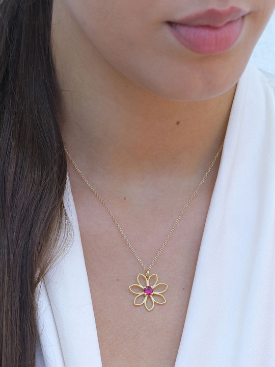 Κόκκινο Charm από Χρυσό 9Κ