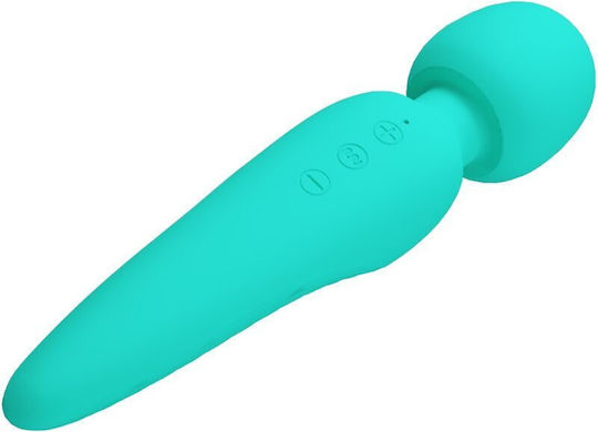Pretty Love Meredith Massager 12 Vibration Modes Aqua Green