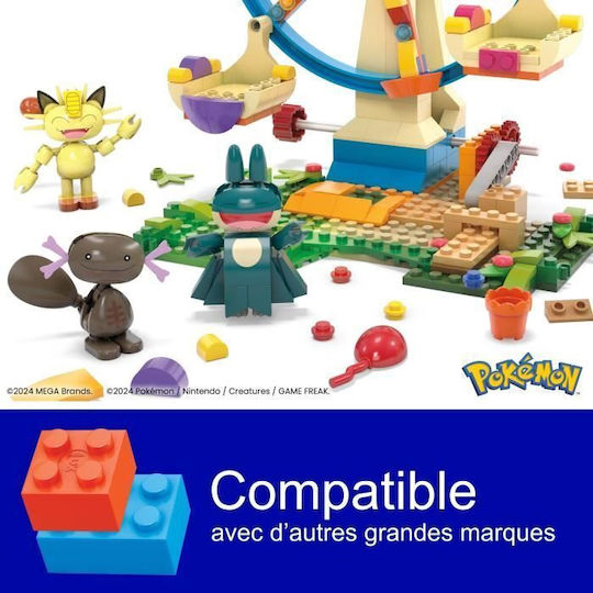 Mega Bloks Pokemon Ferris Wheel Bauklötze Für 8+ Jahre 399Stücke