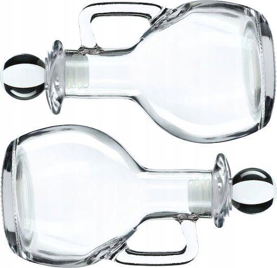 Kadax Σετ Λαδόξιδο Γυάλινο με Ροή 500ml