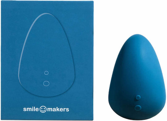 Smile Makers Clitoral Vibrator 9.3cm Light Blue