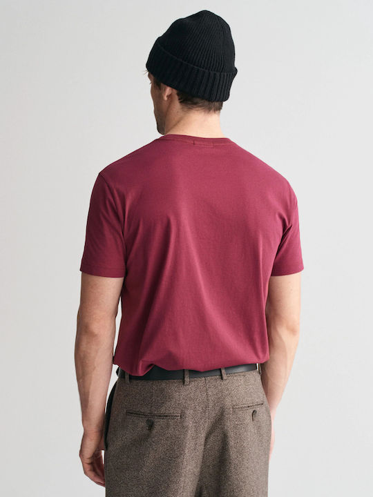 Gant Shield T-shirt Red Wine