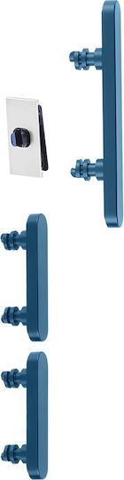 Clappio Power Volume Mute Buttons Iphone 12 12 Pro Blue