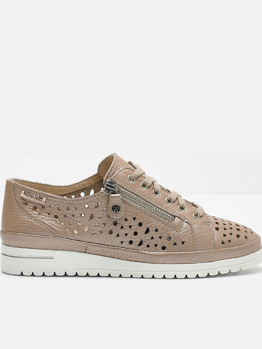 Damen Anatomisch Sneakers Beige