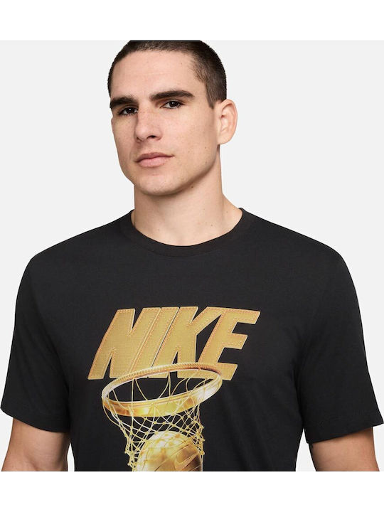 Dri-Fit Спортна тениска Черен