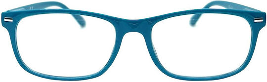 Lumia Optics Reading Glasses +3.50 in Turquoise color C4CPR2401350