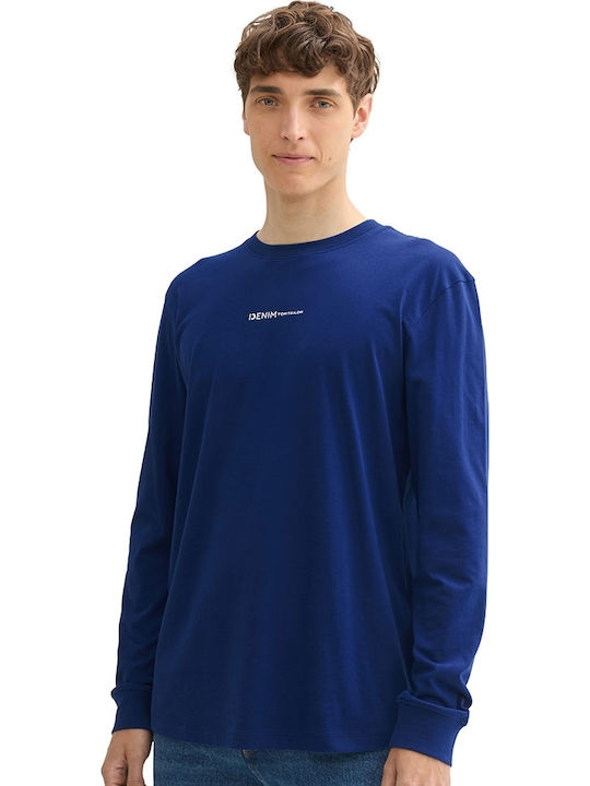 Bluză cu mânecă lungă Blue