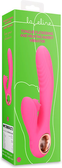Loveline Tongue Flickering Heating Rabbit Vibrator