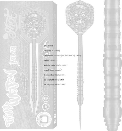 Tribal Weapon Java 90% 25g Стоманен връх