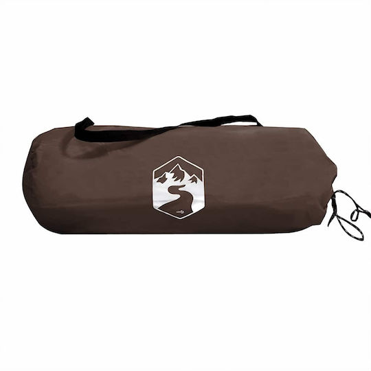 vidaXL Fishing Tent Brown for 1 Person 150x100x150cm