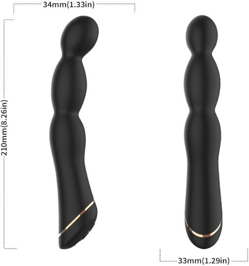 Armony Vibrator Clasic 21cm Negru