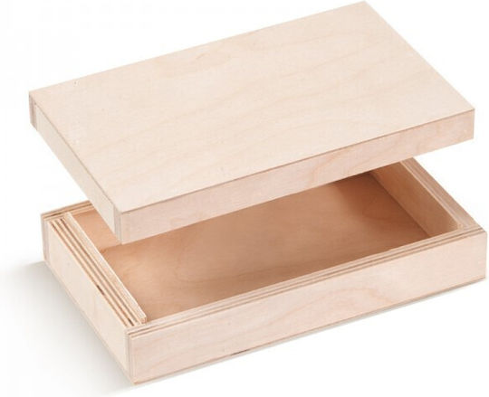 Дървена опаковъчна кутия 24x14см 18930