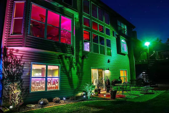 Factory Προβολέας LED 30W RGB με Τηλεχειριστήριο