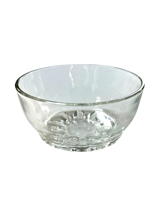 Servierschalen Eiscreme Rund Glas Transparent mit Durchmesser 10cm 6Stücke MB13607
