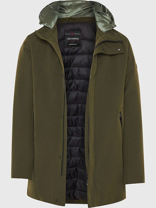 Winter Jacke Parka Khaki
