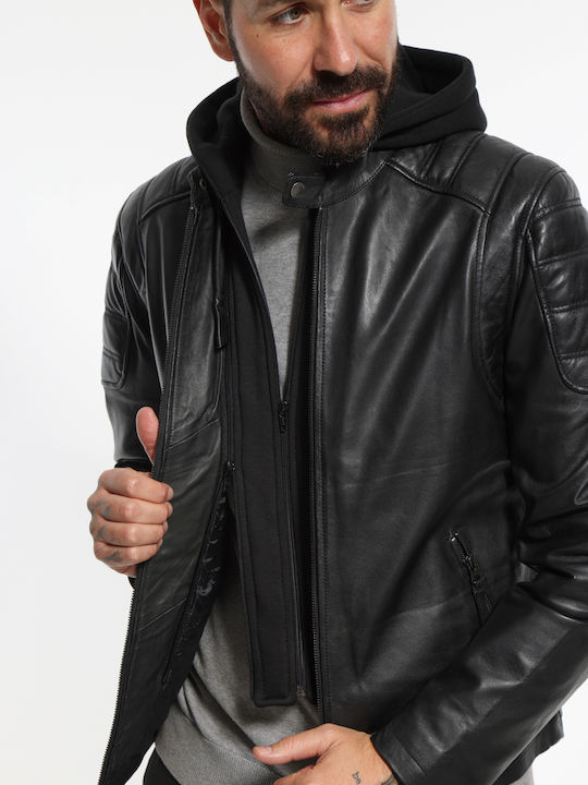 Lederjacke Jacke Black