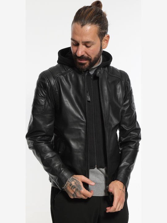 Lederjacke Jacke Black