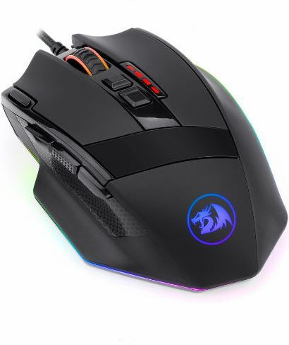 Redragon Sniper M801-RGB Gaming Ποντίκι 12400 DPI Μαύρο